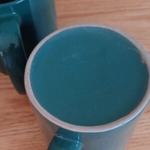 Teal Ceramic Mug Set
